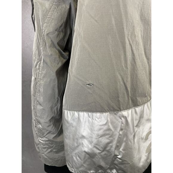 Jordan 23 Engineered iridescent‎ silver puffer bomber $350 - Picture 9 of 10